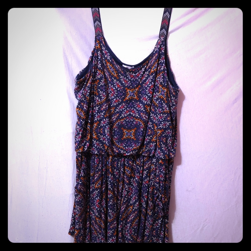 Target multicolor romper with pockets